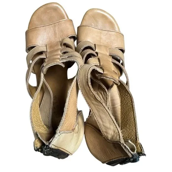 Bed Stu Platform Strappy Wedge Sandals - Picture 5 of 12